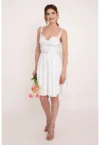Rochie evazata cu curea Moon