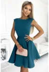 Rochie evazata cu curea in talie -