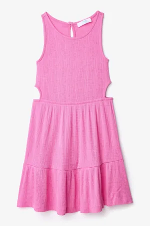 Rochie evazata cu decupaje