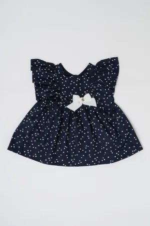 Rochie evazata cu funda