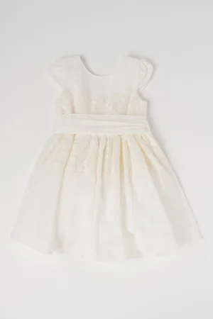 Rochie evazata cu funde