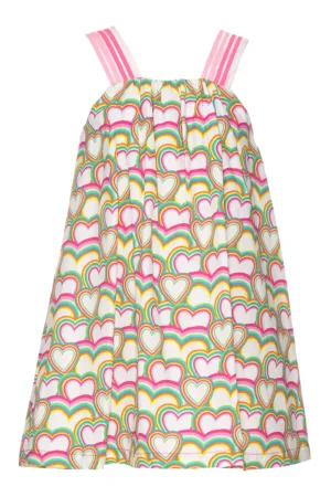 Rochie evazata cu inimi