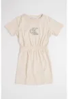 Rochie evazata cu logo