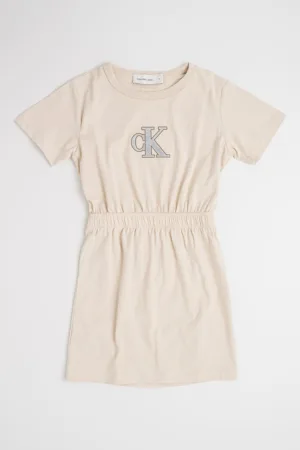 Rochie evazata cu logo