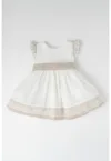 Rochie evazata de in cu funda