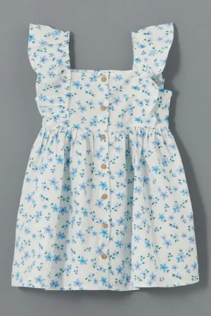 Rochie evazata din bumbac