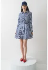 Rochie evazata din bumbac organic