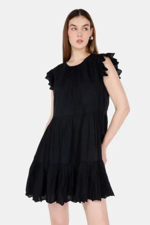 Rochie evazata din modal