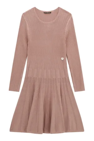Rochie evazata din tricot