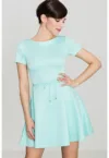 Rochie evazata  mint - poliester 95% - elastan 5%