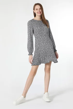 Rochie evazata slim fit