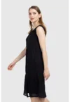 Rochie fara maneci cu buzunare laterale