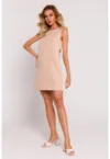 Rochie fara maneci cu decupaje laterale