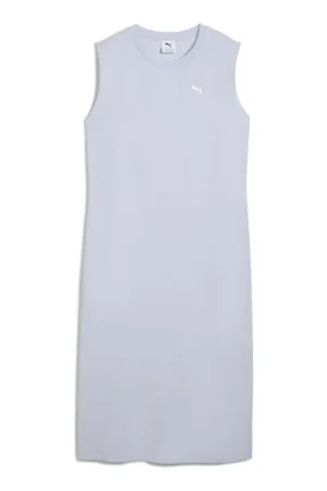 Rochie fara maneci cu logo discret