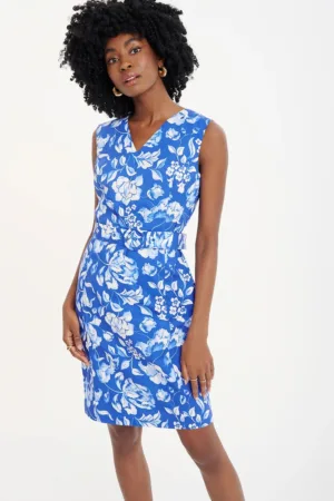 Rochie fara maneci cu model