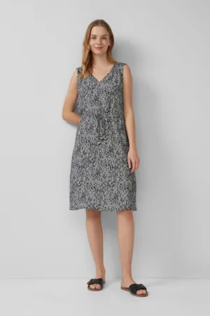 Rochie fara maneci cu talie ajustabila