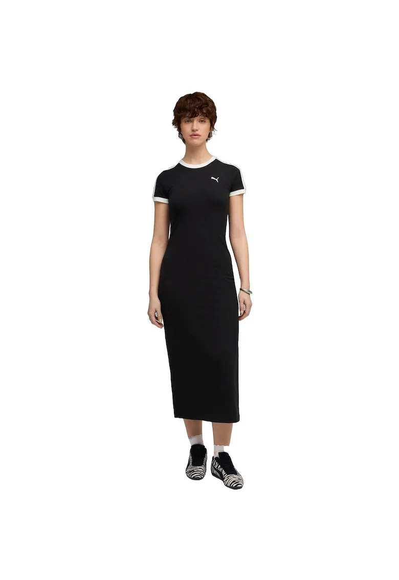Rochie femei T7 Dress - Negru
