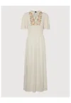 Rochie femei -  Viscoza - Ecru