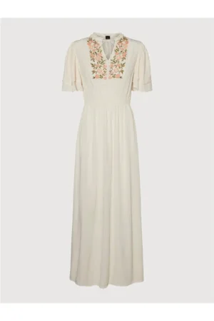 Rochie femei - Viscoza - Ecru