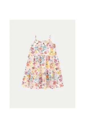 Rochie fete - 049415 - Multicolor - Bumbac -
