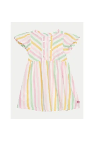 Rochie fete - 050114 - Multicolor - Bumbac -