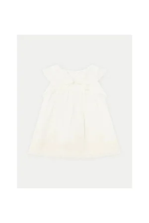 Rochie fete - 12808 - Ecru - Poliester