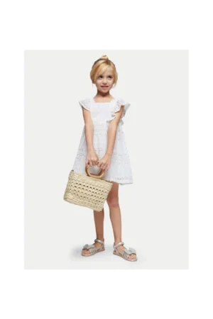 Rochie fete - 13713 - Ecru - Poliamida