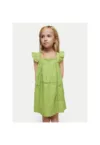 Rochie fete -  13768 - Verde - Bumbac