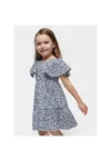 Rochie fete -  13805 - Bleumarin - Bumbac