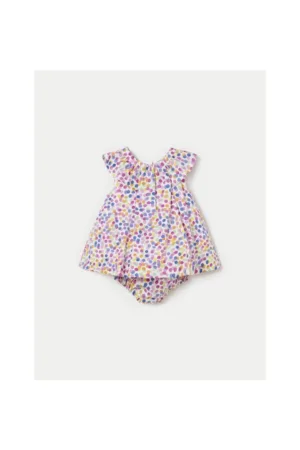 Rochie fete - 139062 - Multicolor - Bumbac -