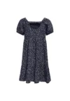 Rochie casual -  bleumarin - material sintetic - pentru fete