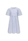Rochie fete  15345851 - Bumbac - Albastru deschis