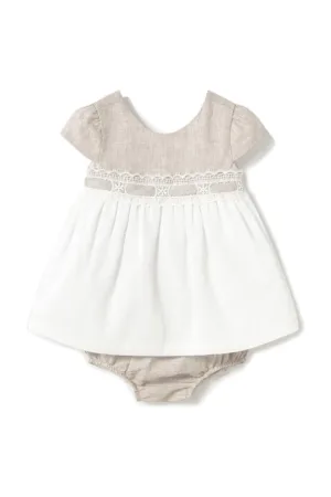 Rochie fete  1857 - Poliester/In - Bej