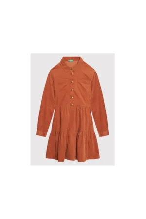 Rochie fete -  209310016 - Bumbac - Maro