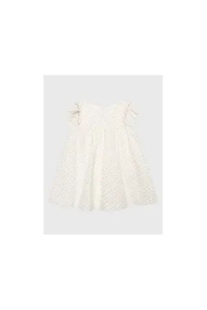 Rochie fete -  301770404 - Bumbac - Alb