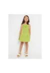 Rochie fete -  302079148 - Bumbac - Verde