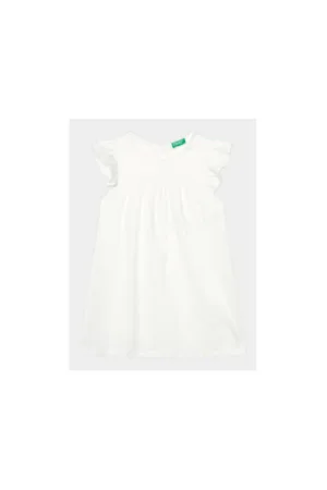 Rochie fete -  302093717 - Bumbac - Alb