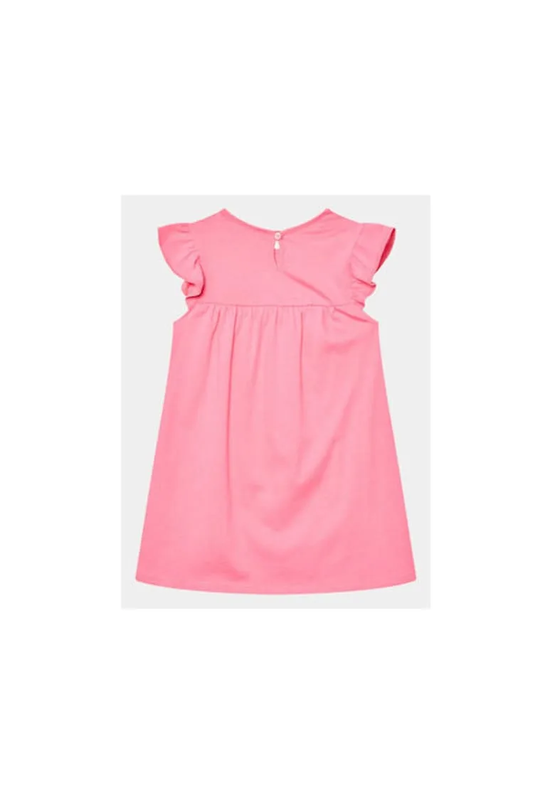 Rochie fete - 302093731 - Bumbac - Roz