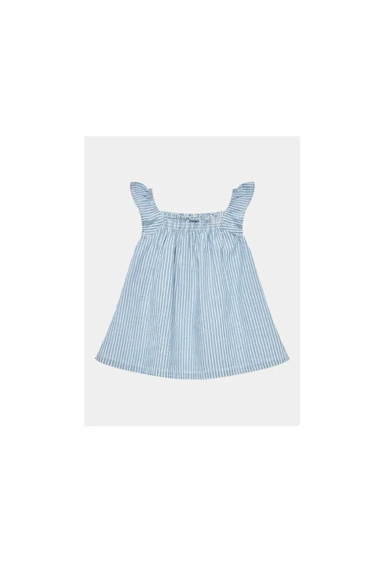 Rochie fete - 302102631 - Bumbac - Albastru