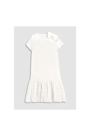 Rochie fete - 302633081 - Poliester/Poliamida - Alb