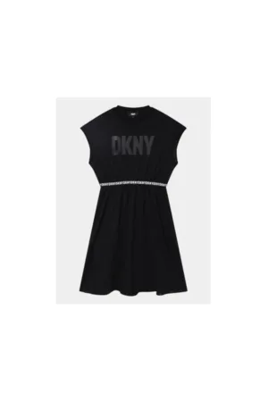 Rochie fete -  303049973 - Viscoza/Poliamida - Negru