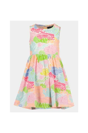 Rochie fete - 303573287 - Multicolor - Bumbac
