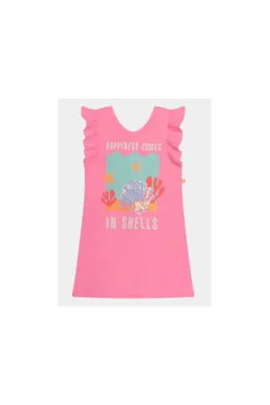 Rochie fete -  303640033 - Poliester/Bumbac - Roz