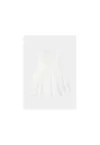 Rochie fete -  304013577 - Viscoza/Poliester - Alb