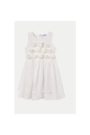 Rochie fete -  304014574 - Poliester/Bumbac - Bej