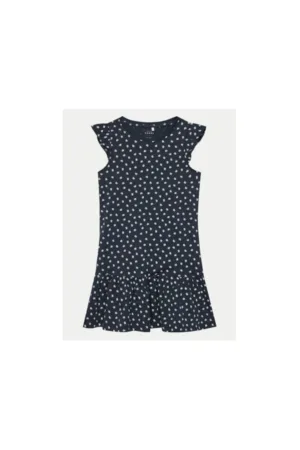 Rochie fete -  304014734 - Bumbac - Albastru