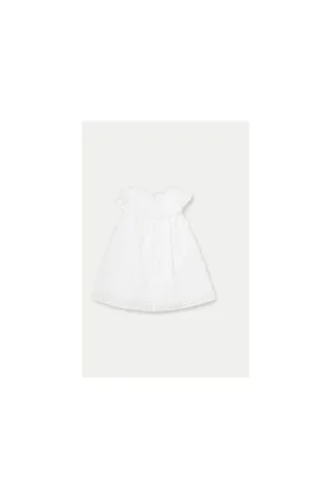 Rochie fete -  304140341 - Bumbac - Alb