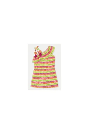 Rochie fete -  304140945 - Bumbac - 122 CM - Multicolor