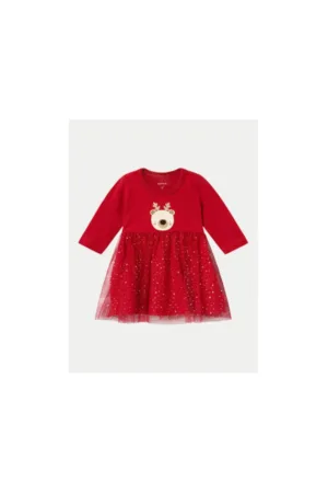 Rochie fete -  304498671 - Bumbac organic - Negru