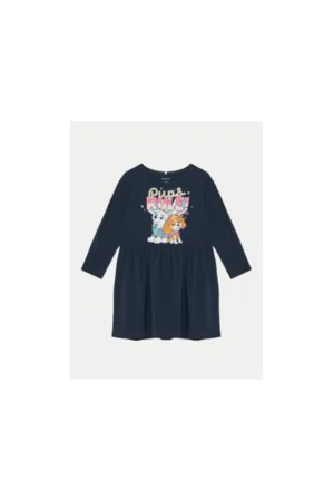 Rochie fete -  304718472 - Bumbac - Albastru